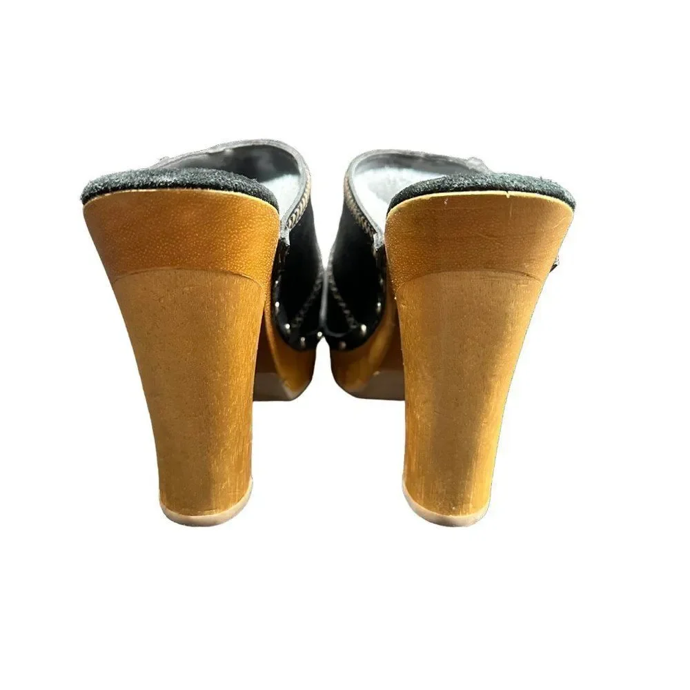 Vintage Steve Madden Faris Heeled Clog (8B)